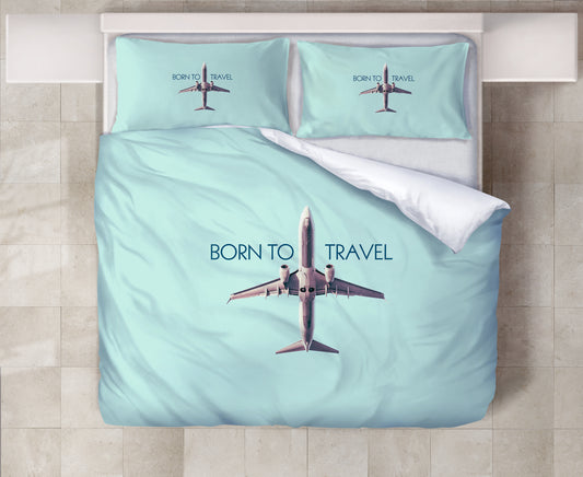 "Born To Travel" Copripiumino