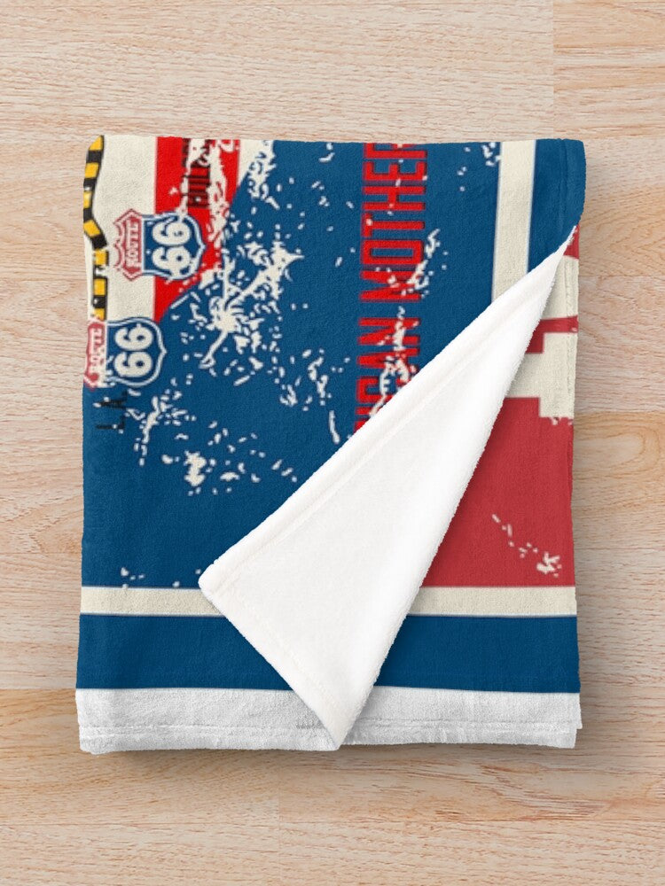 Route 66 Coperta Matrimoniale 220x155 cm